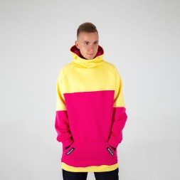 9DRGNS Intro Hoodie yellow/pink