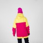 Толстовка удлиненная 9DRGNS Intro Womens Hoodie yellow/pink