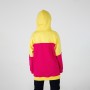 Толстовка удлиненная 9DRGNS Intro Womens Hoodie yellow/pink