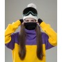 Толстовка удлиненная NM4 Homies Ninja 2 Yellow/Purple