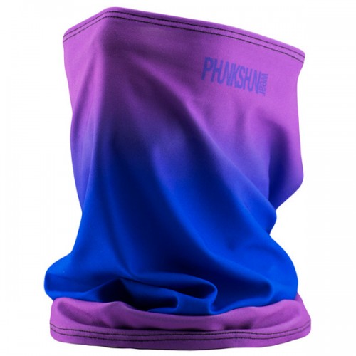 Шарф-труба однослойный Phunkshun Single Layer Tube Fade Purple/Blue 15/16
