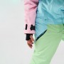 Комбинезон для сноуборда и лыж женский Cool Zone Flex 19/20 св.розовый/аквамарин/фисташковый