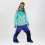 Комбинезон для сноуборда и лыж женский Cool Zone Kite 19/20 мятный/голубой/синий