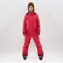Комбинезон для сноуборда и лыж женский Cool Zone Twin One Color 19/20 красный джинс