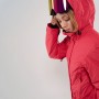 Комбинезон для сноуборда и лыж женский Cool Zone Twin One Color 19/20 красный джинс
