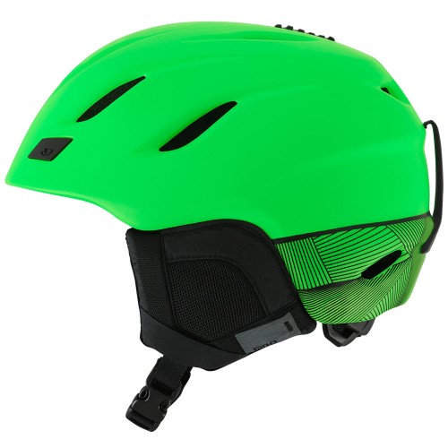 Шлем для сноуборда  и горных лыж Giro Nine Matte Bright Green 17/18