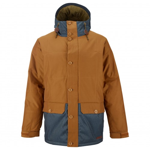 Куртка для сноуборда мужская Burton Nomad Jacket 14/15, true penny/denim