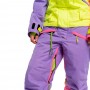 Комбинезон для сноуборда и лыж женский Cool Zone Womens Mix 18/19, цикламен/салат/фиолет меланж