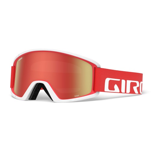 Маска для сноуборда и лыж Giro SEMI Apex Red/White/Amber Scarlet/Yellow