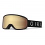 Маска для сноуборда и лыж Giro MOXIE Black Core Light/ Amber Gold/Yellow