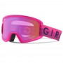 Женская маска для сноуборда и лыж Giro Dylan Bright Pink Horizon Amber Pink/Yellow 17/18
