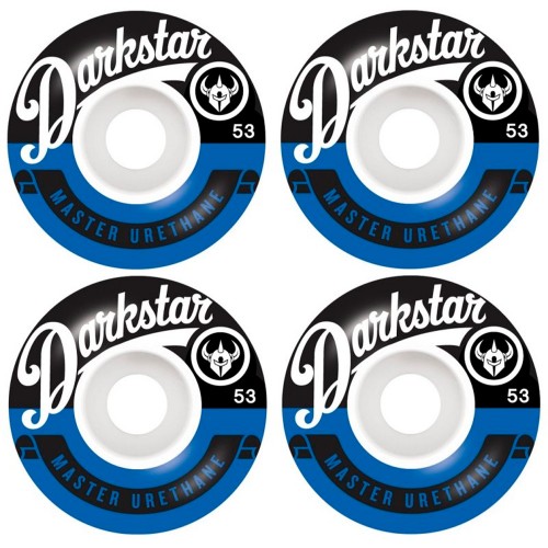 Комплект колес для скейта Darkstar Resolve Wheel Blue 53 mm