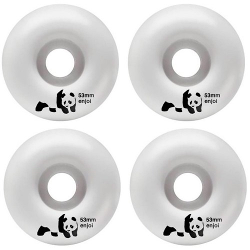 Комплект колес для скейта Enjoi Panda Wheel Whitey 53 mm