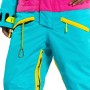 Комбинезон для сноуборда и лыж женский Cool Zone Womens Mix 18/19, желтый/цикламен/бирюза